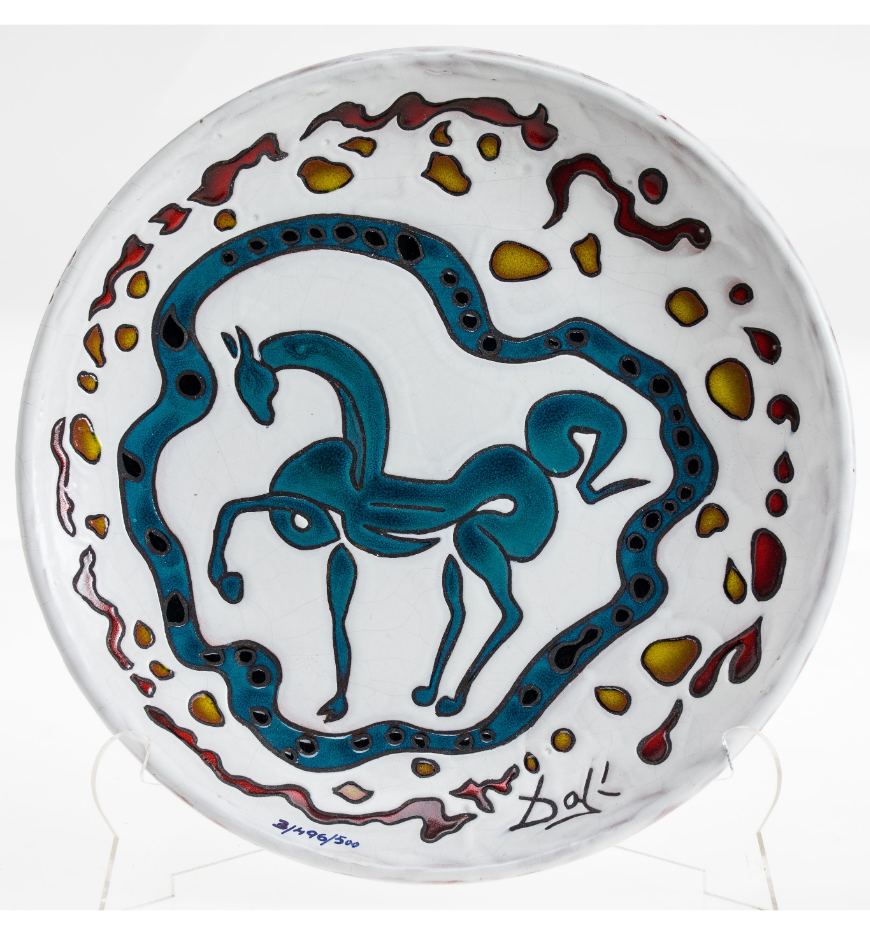 Le Cheval bleu de Salvador Dalí