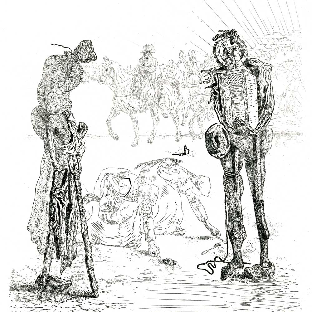 Illustration de Salvador Dalí pour Les Chants de Maldoror
