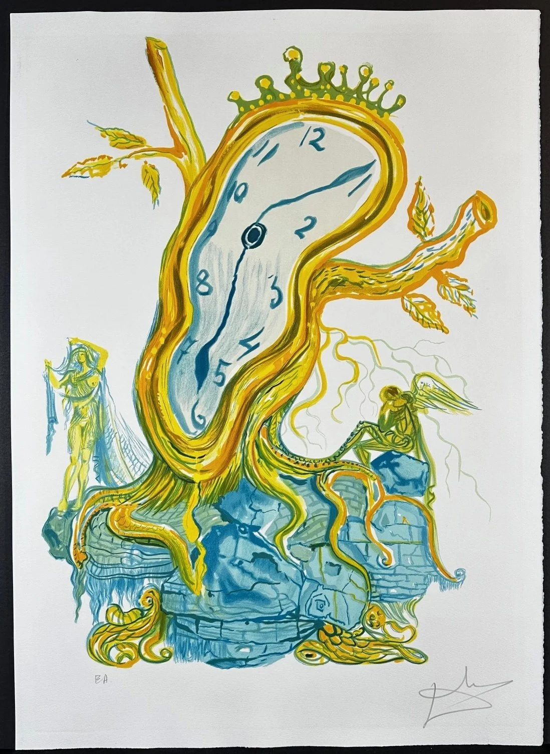 Stillness of Time de Salvador Dalí